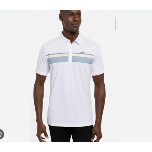 Travis Mathew Other - NWOT Mens Travis Mathew Off Rocky Path White Polo Size XL